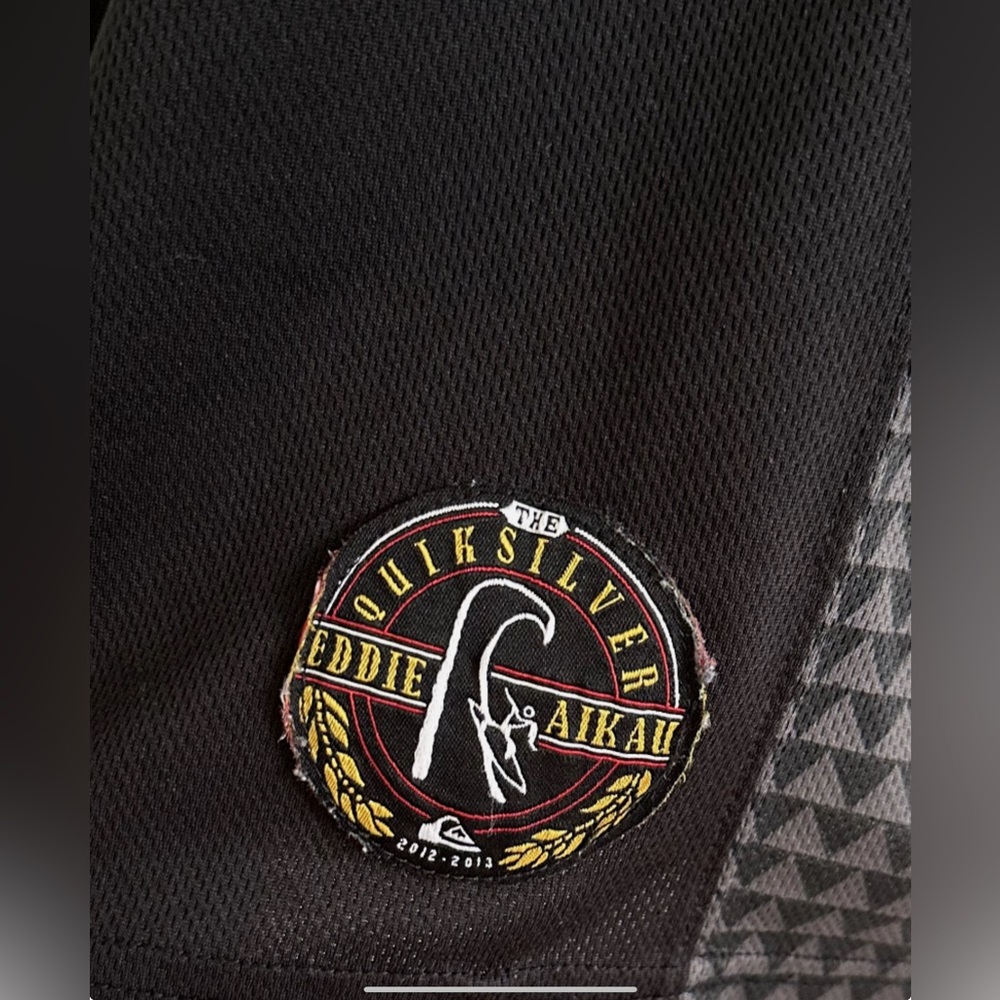 Quiksilver Eddie Aikau Black Basketball Jersey Surf Skate Tank Top. - Picture 7 of 10